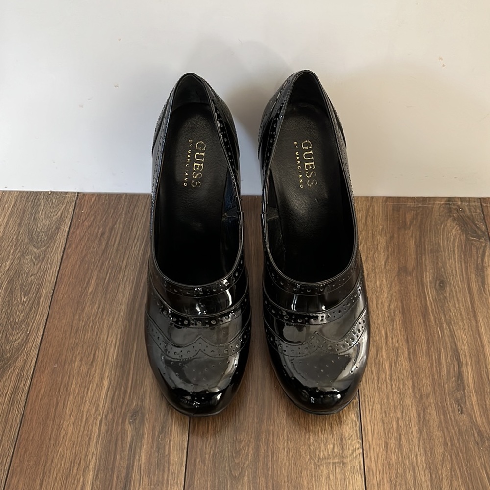 Guess by Marciano Patent Leather Oxford Pumps